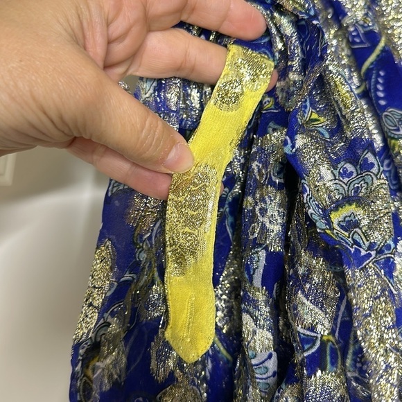 Miss June Paris Pool Dress in Cobalt Blue OS - Picture 11 of 13